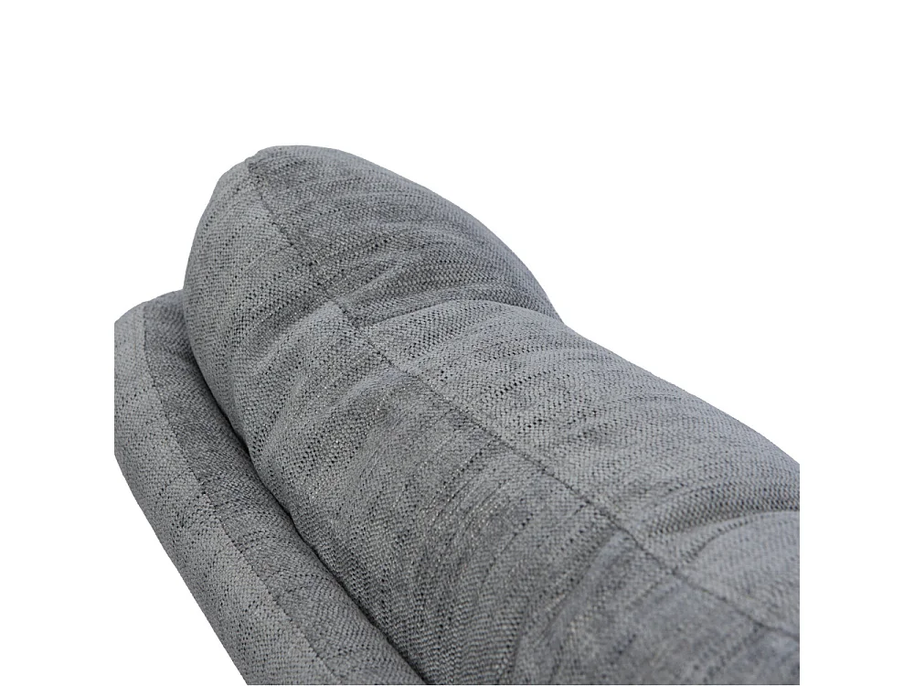Fauteuil Magnum gris foncé Chrome