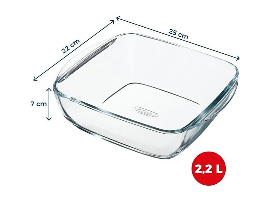 Base carré 25x22 cm Airfryer