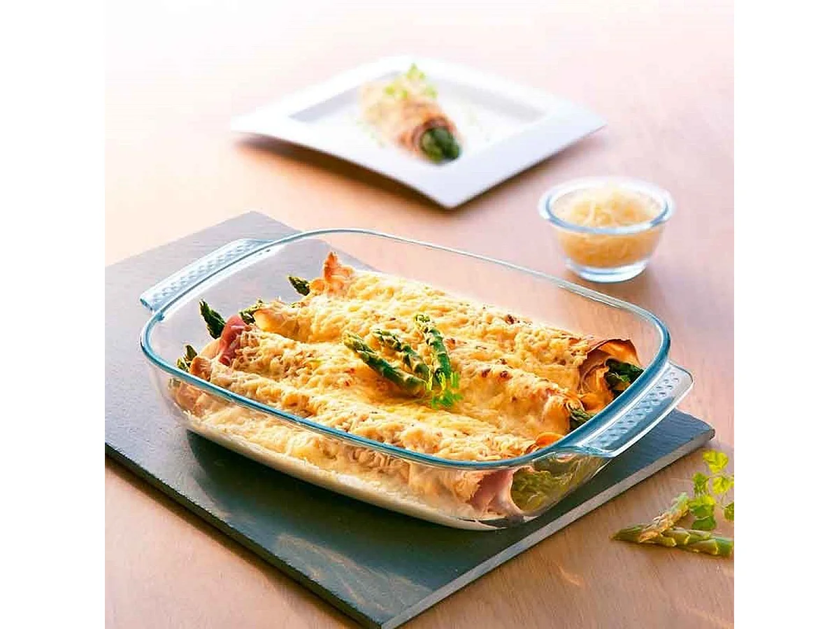 Set de 2 plats 35x23 cm et 39x25 cm