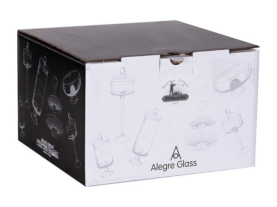 Coupe sur pied Lady 15x26  cm