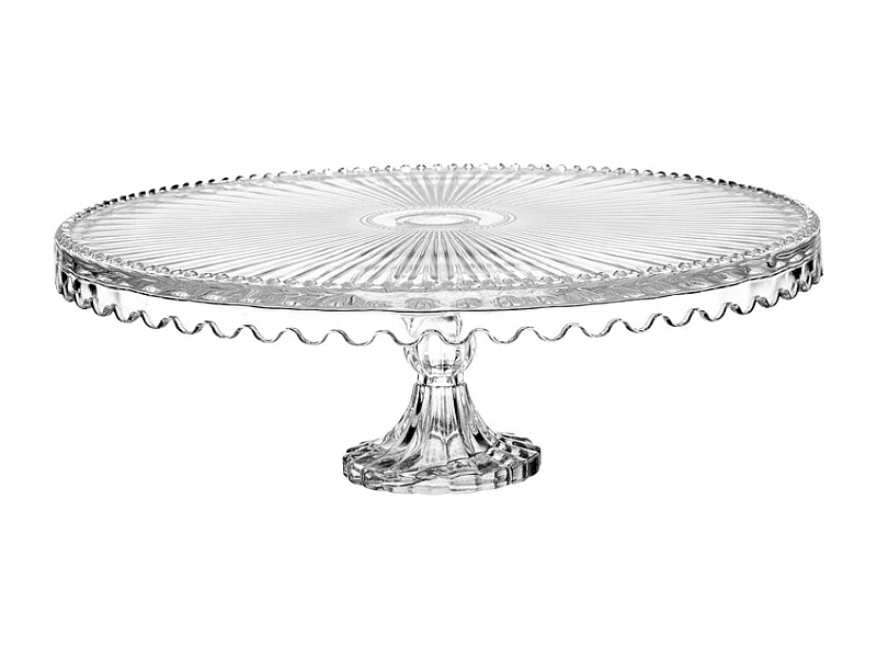 Plat à gâteaux sur pied Damla 32 cm
