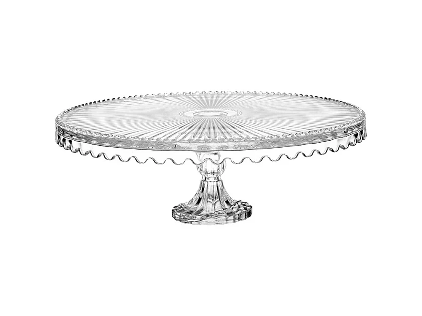 Plat à gâteaux sur pied Damla 32 cm