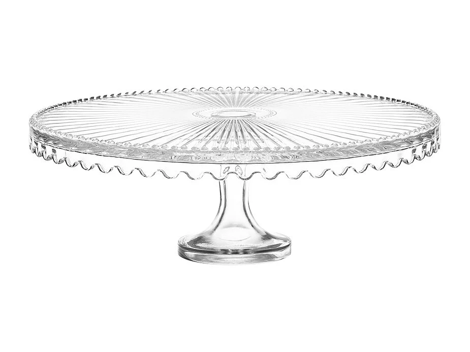 Plat à gâteaux sur pied Damla 32 cm