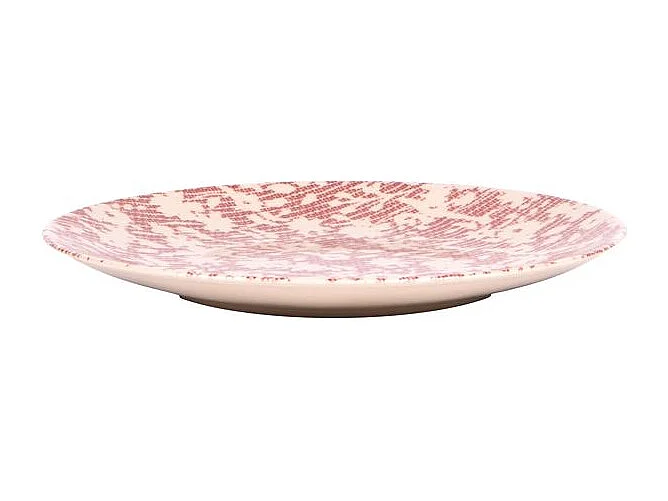 Assiette à dessert Léa rouge 21 cm (lot de 6)