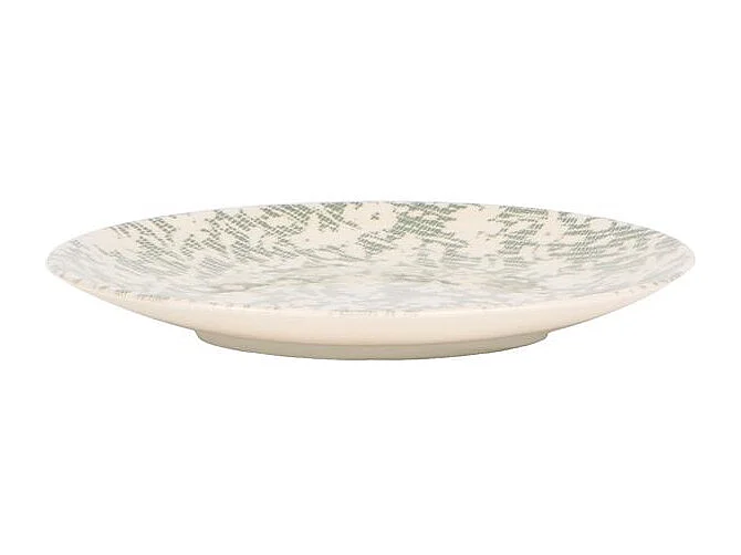 Assiette à dessert Léa verte 21 cm (lot de 6)