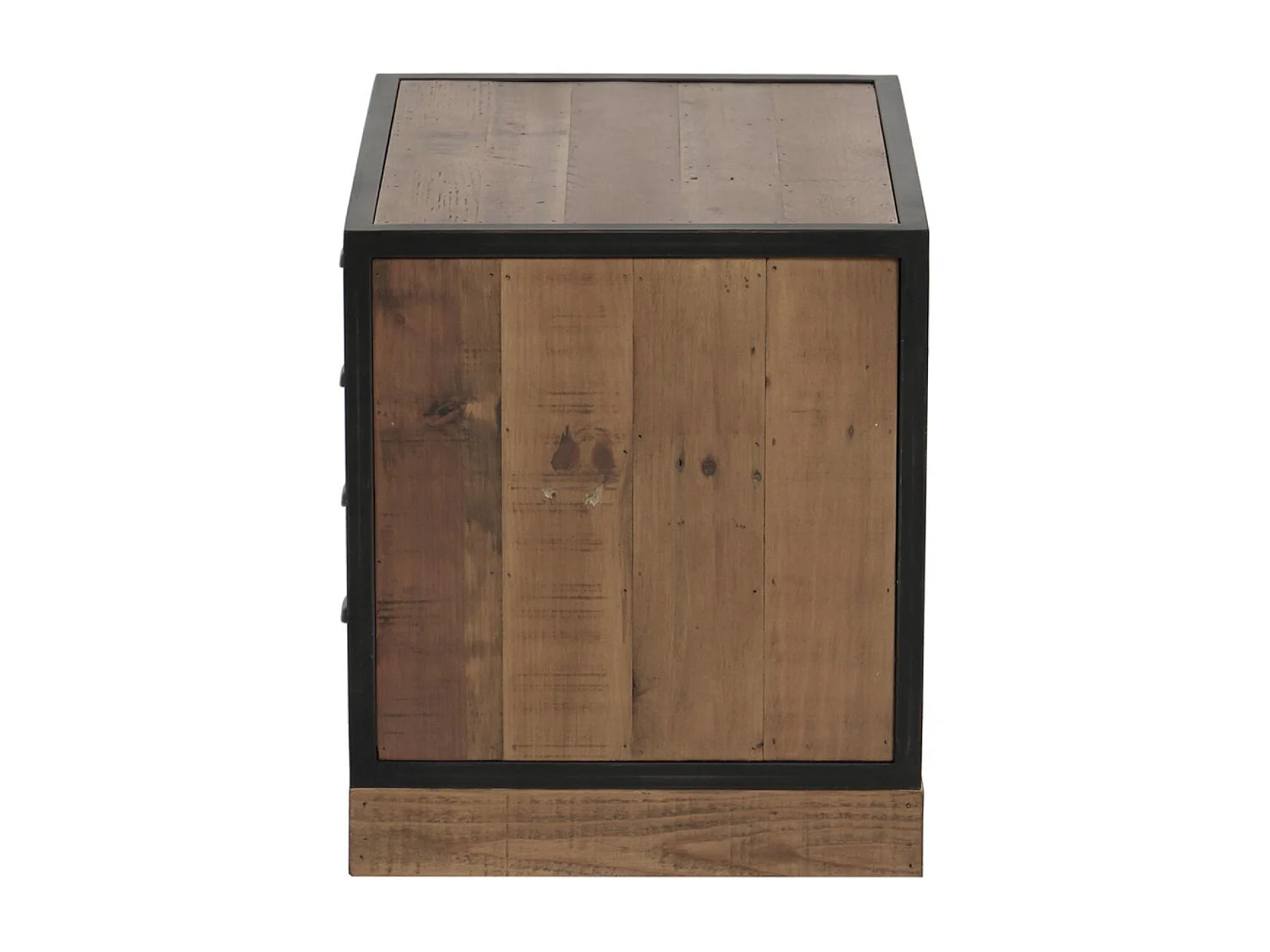 Meuble de rangement 2 tiroirs Bois Marron - Manufacture Interior's