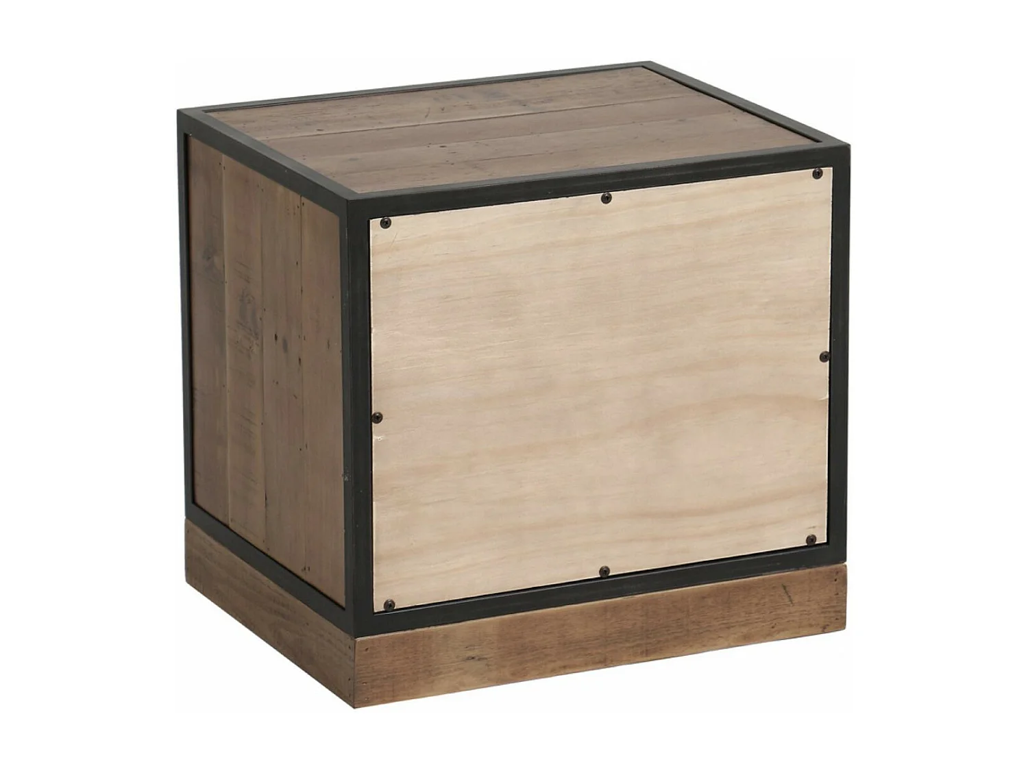 Meuble de rangement 2 tiroirs Bois Marron - Manufacture Interior's