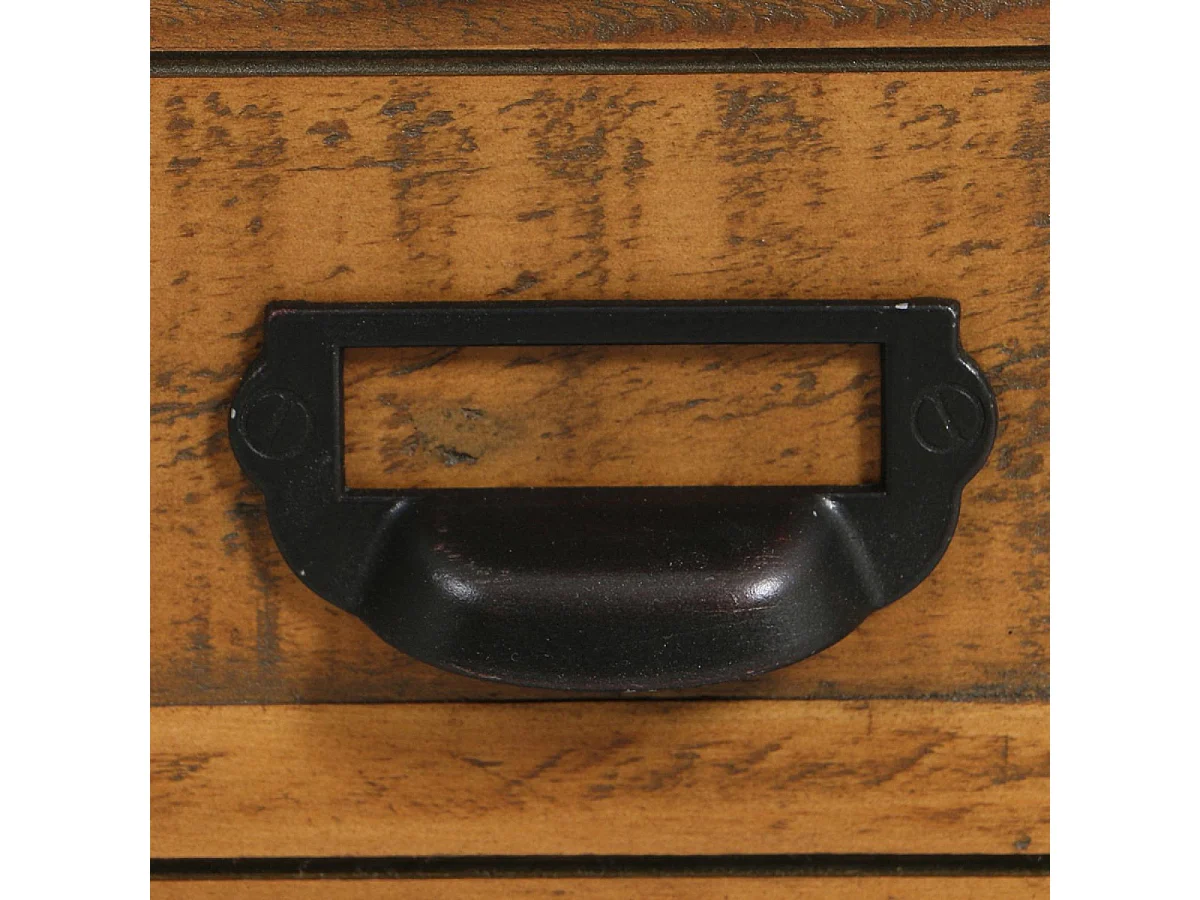 Meuble de rangement 2 portes Bois Marron - Manufacture Interior's