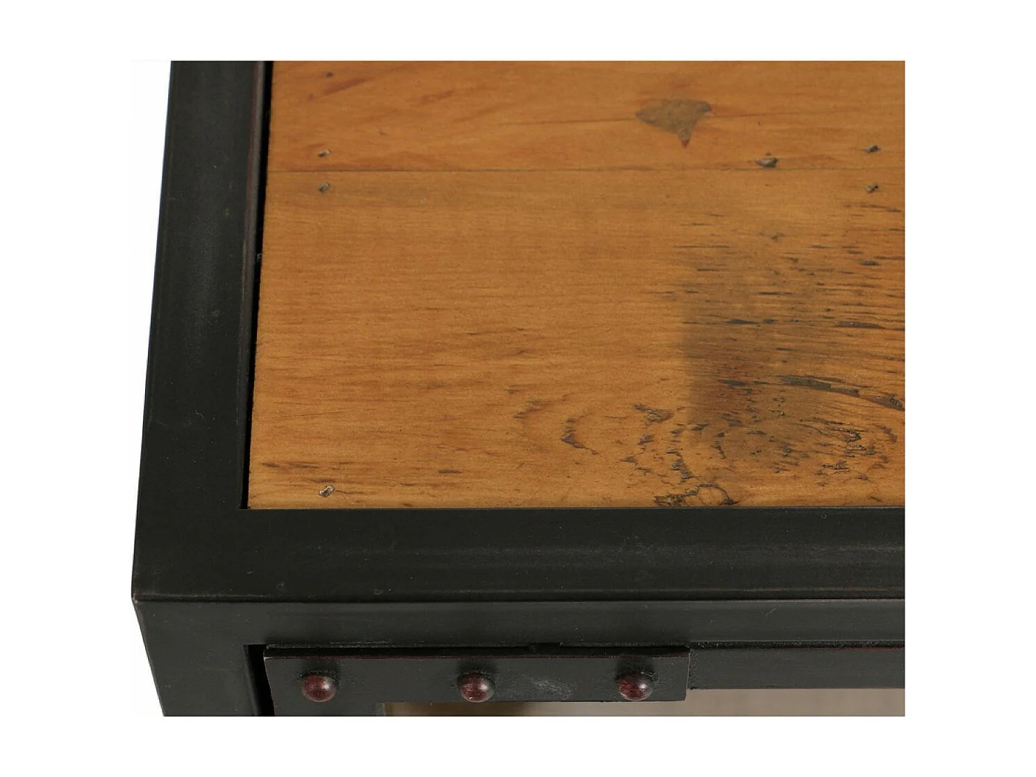 Meuble de rangement 2 portes Bois Marron - Manufacture Interior's