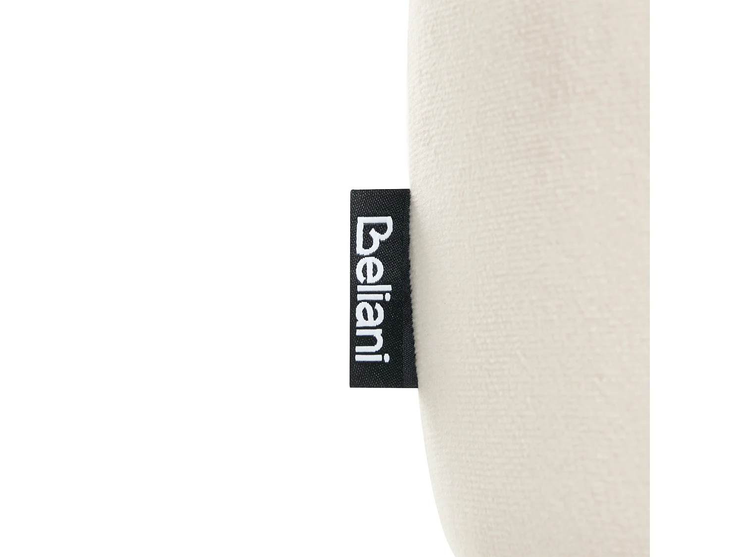 Repose-pied DELCO Velours Beige clair