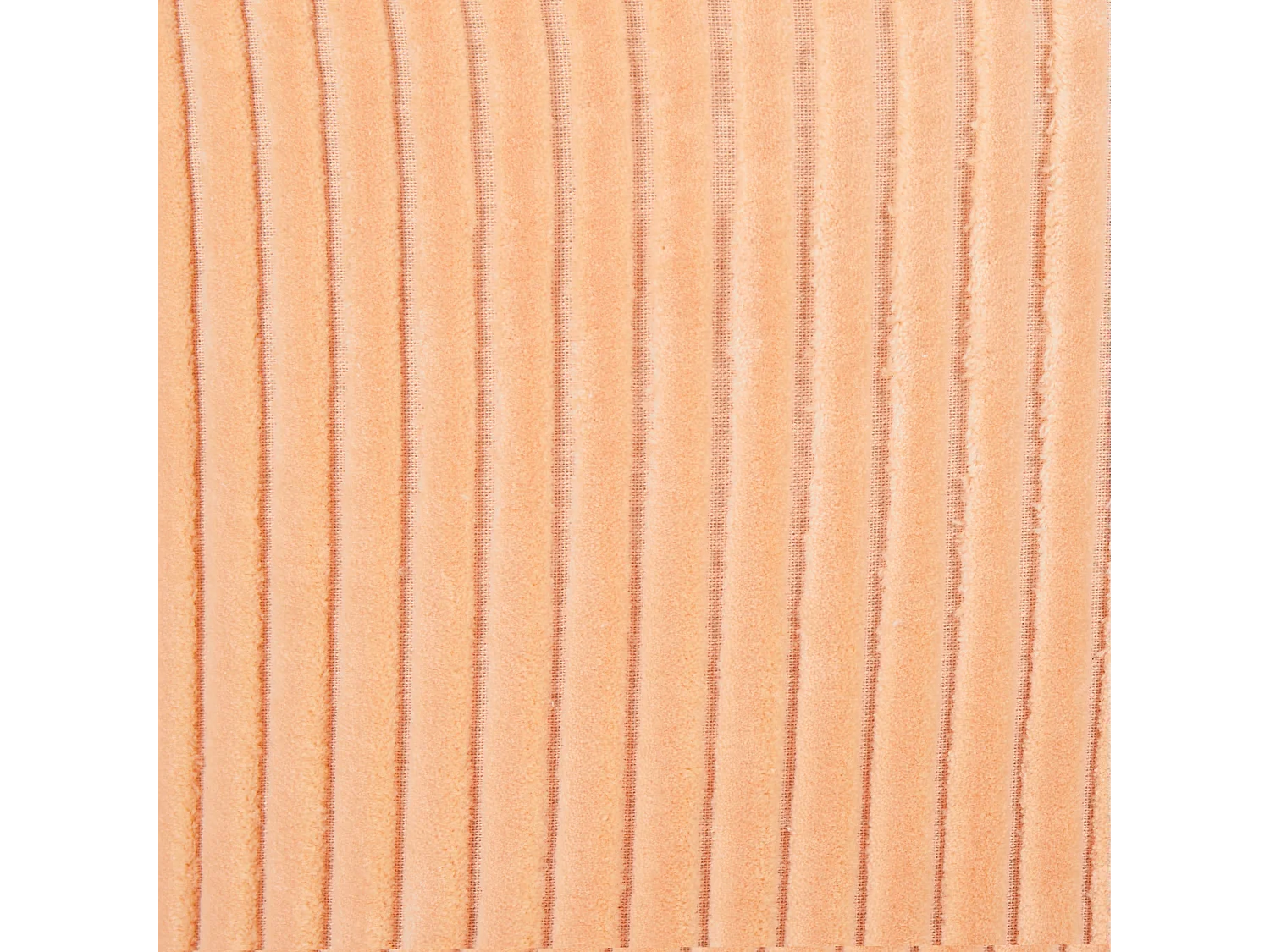 Pouf ZIKRIA Velluto Rosa pesca 40 cm 40 cm 25 cm