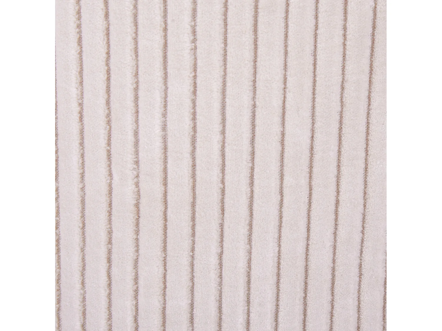 Pouf ZIKRIA Velours Beige clair