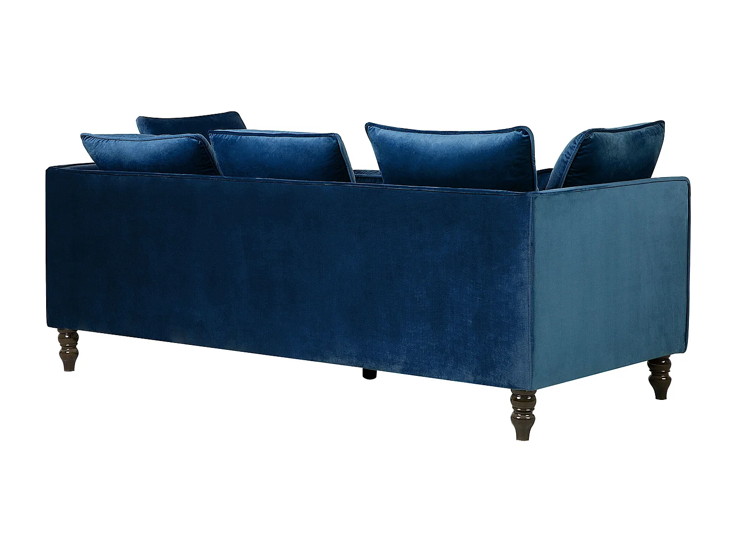 Canapé FENSTAD Velours Bleu marine 3 places