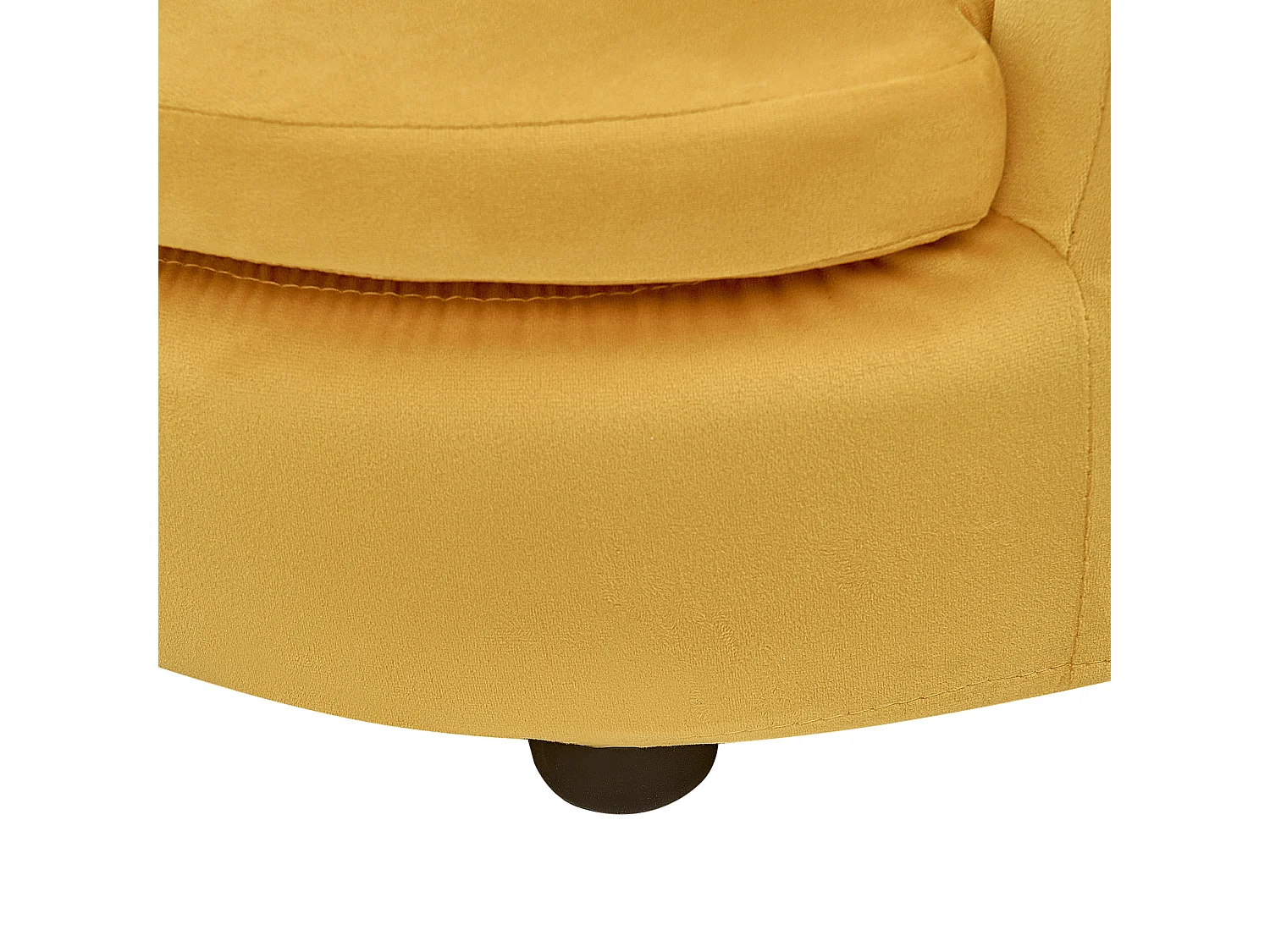 Chaise pour enfant Couronne VEGA Velours Jaune