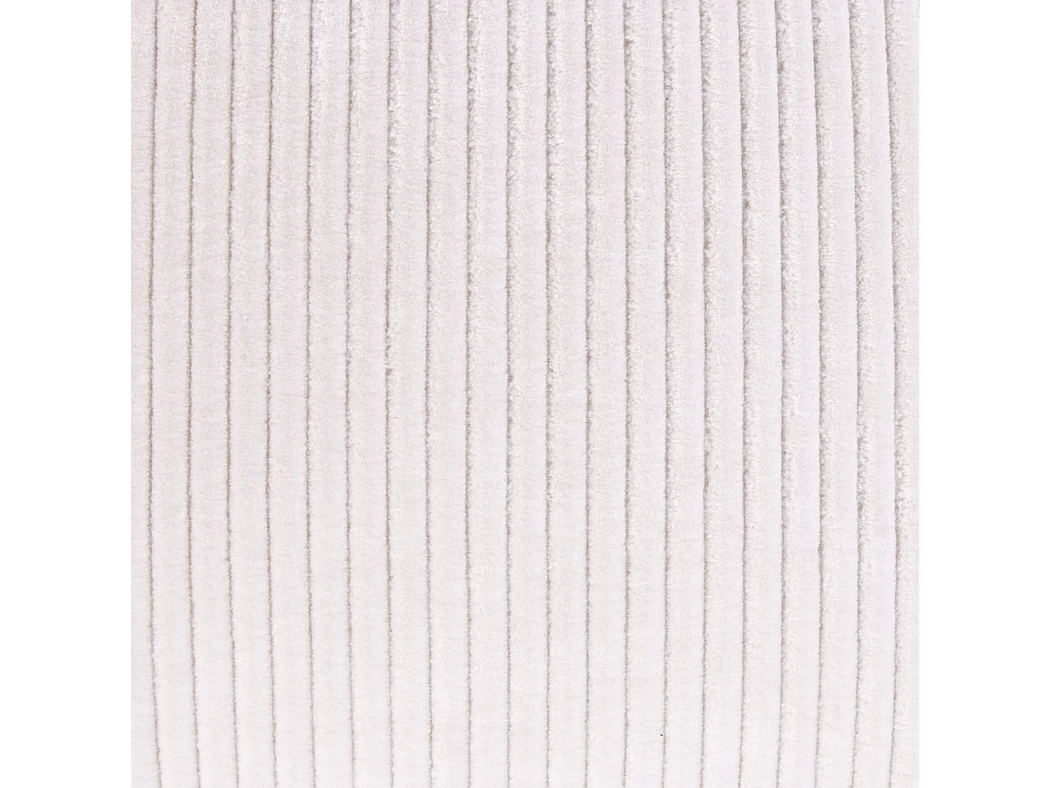 Pouf ALLOZAI Velours Beige clair