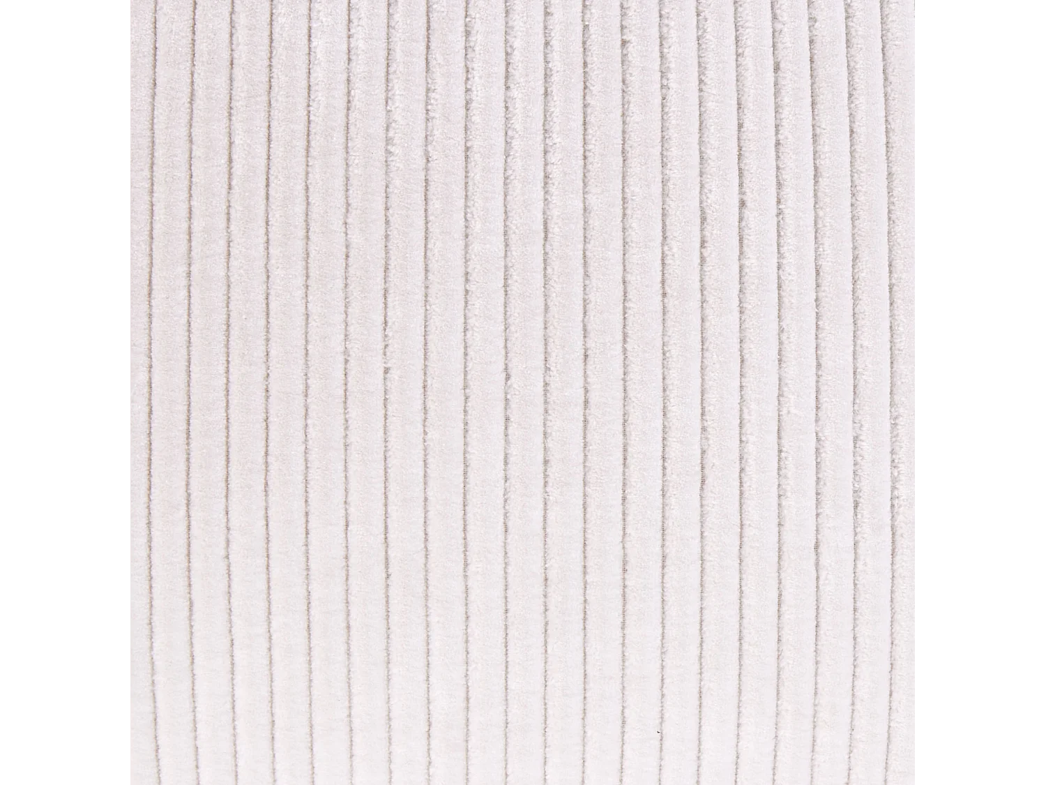 Pouf ALLOZAI Velours Beige clair