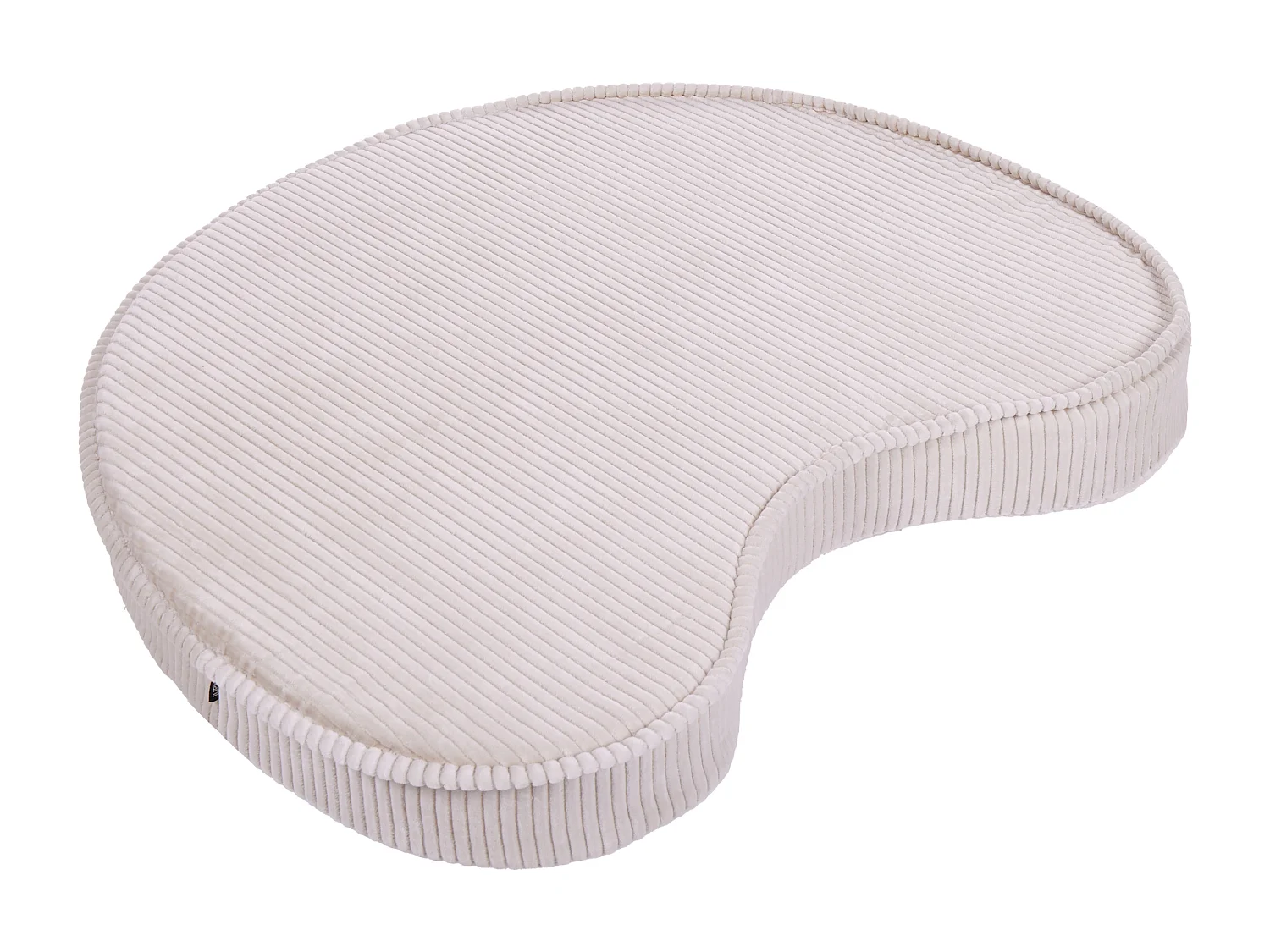 Pouf NILI Velours Beige clair