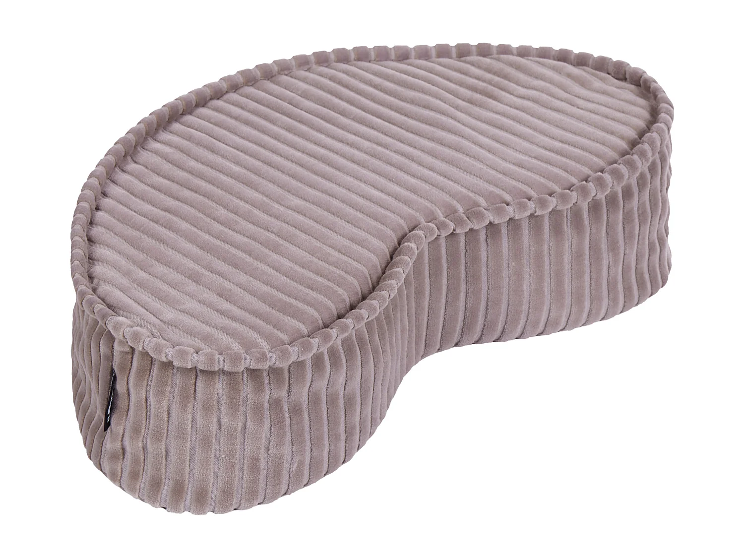 Pouf NILI Velours Beige clair