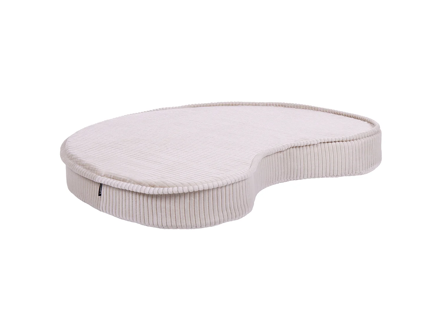Pouf NILI Velours Beige clair 90/40 cm 75/25 cm 10 cm