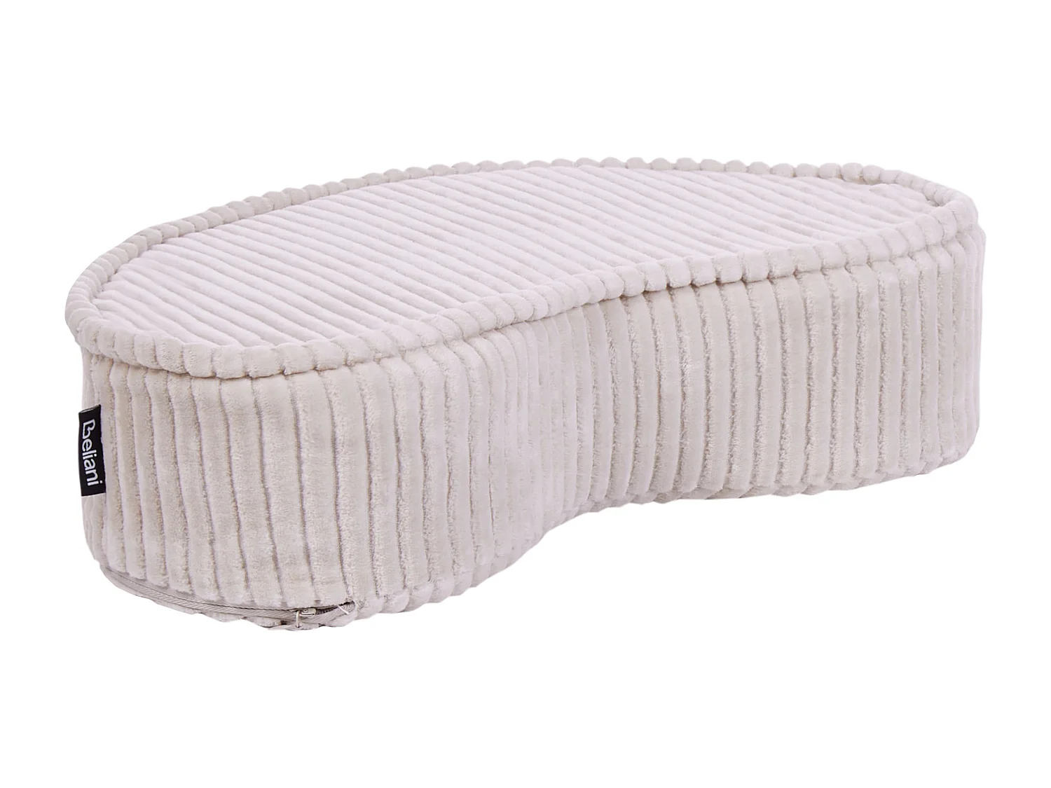 Pouf NILI Velluto Rosa pesca 90/40 cm 75/25 cm 10 cm