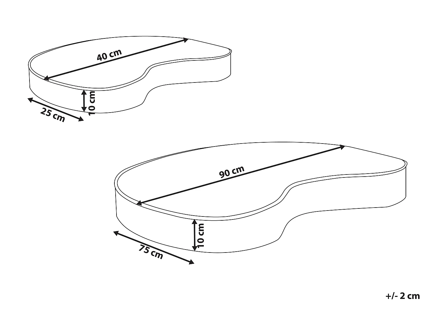 Pouf NILI Velours Rose pêche