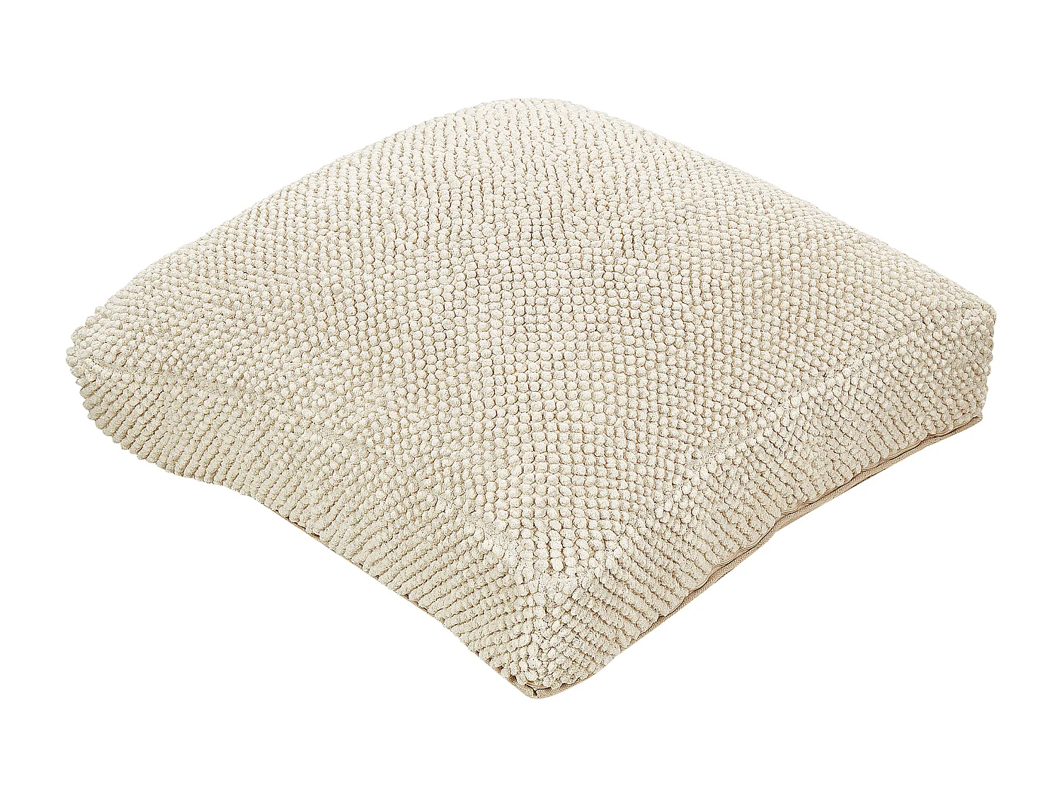 Pouf JOARA Coton Beige