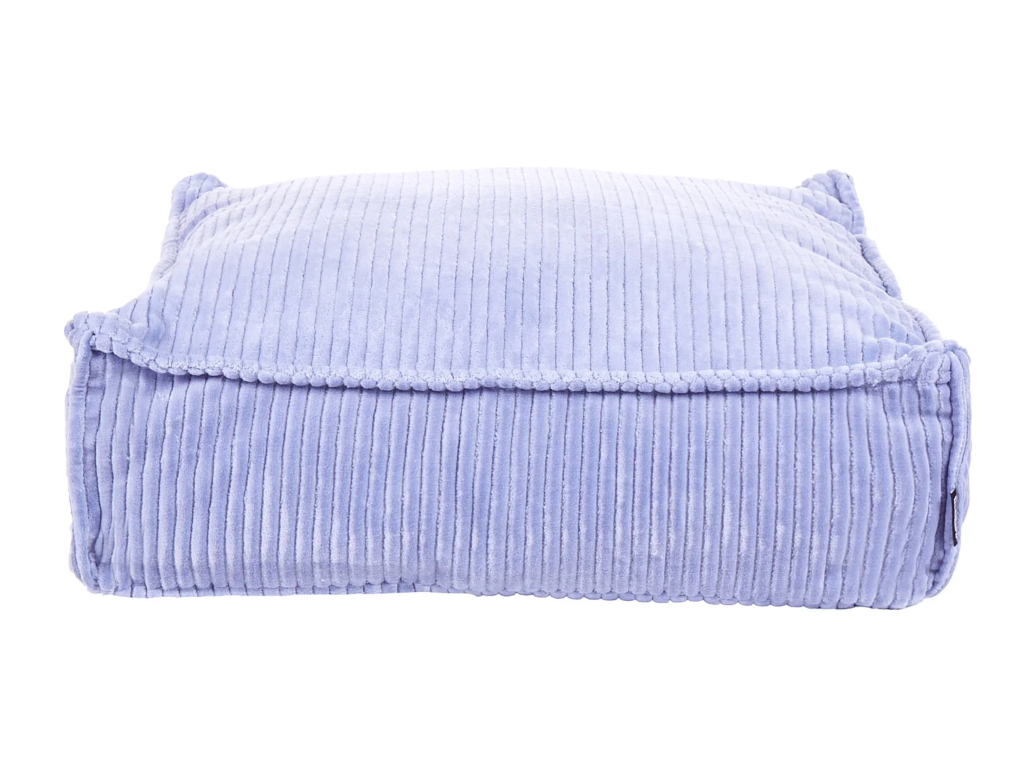 Pufe ALLOZAI Veludo Violeta claro 55 cm 55 cm 20 cm