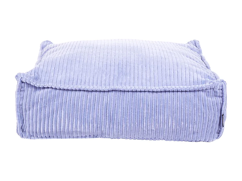 Pouf ALLOZAI Velours Violet clair