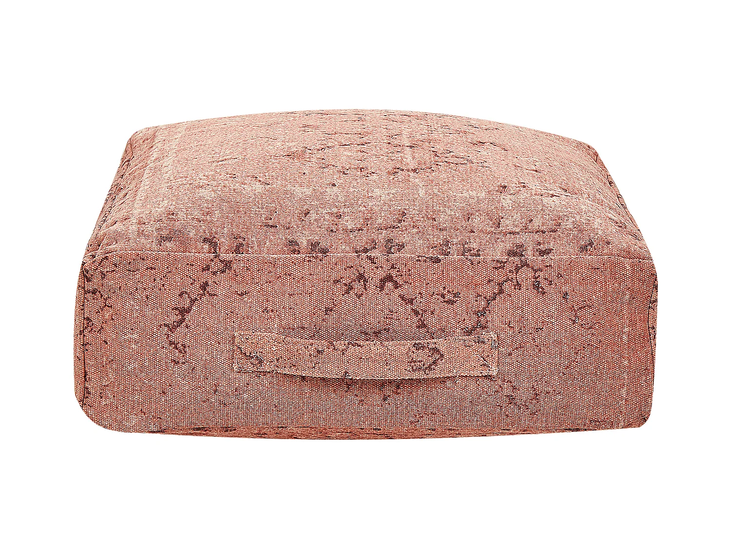 Pouf SHASA Coton Rouge clair