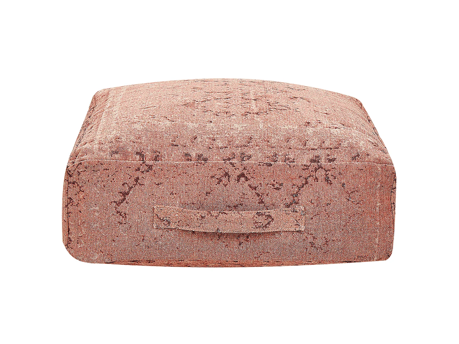 Pouffe SHASA Cotton Light Red