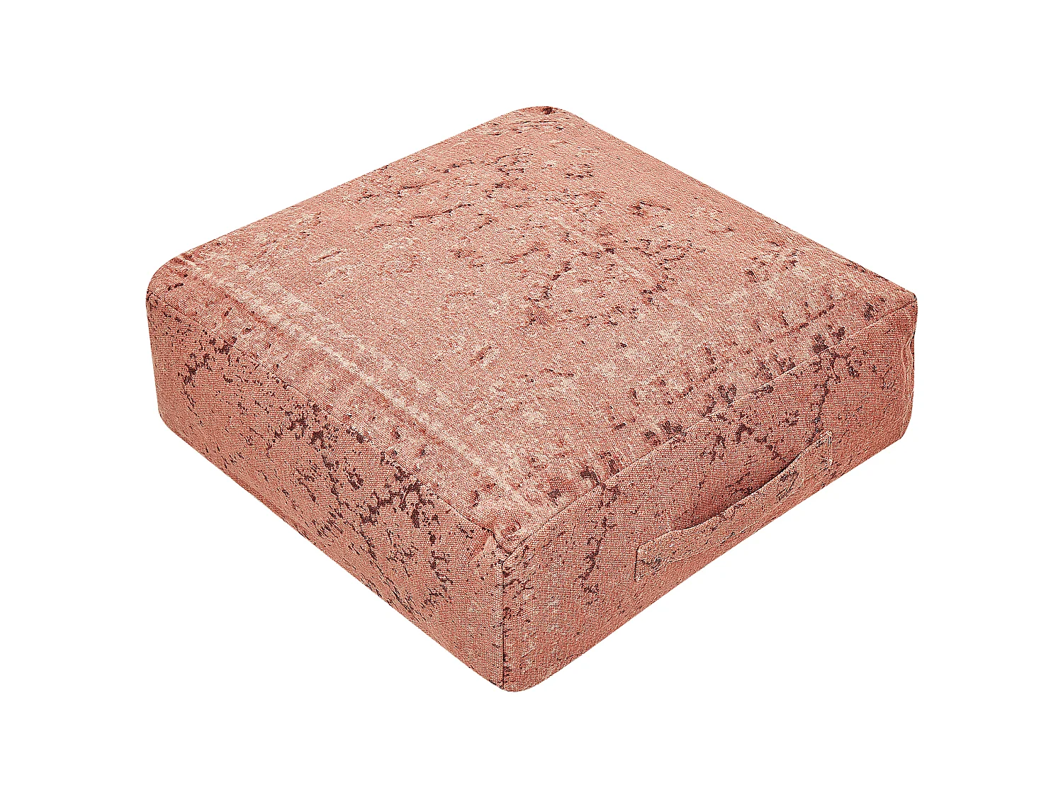 Pouffe SHASA Cotton Light Red