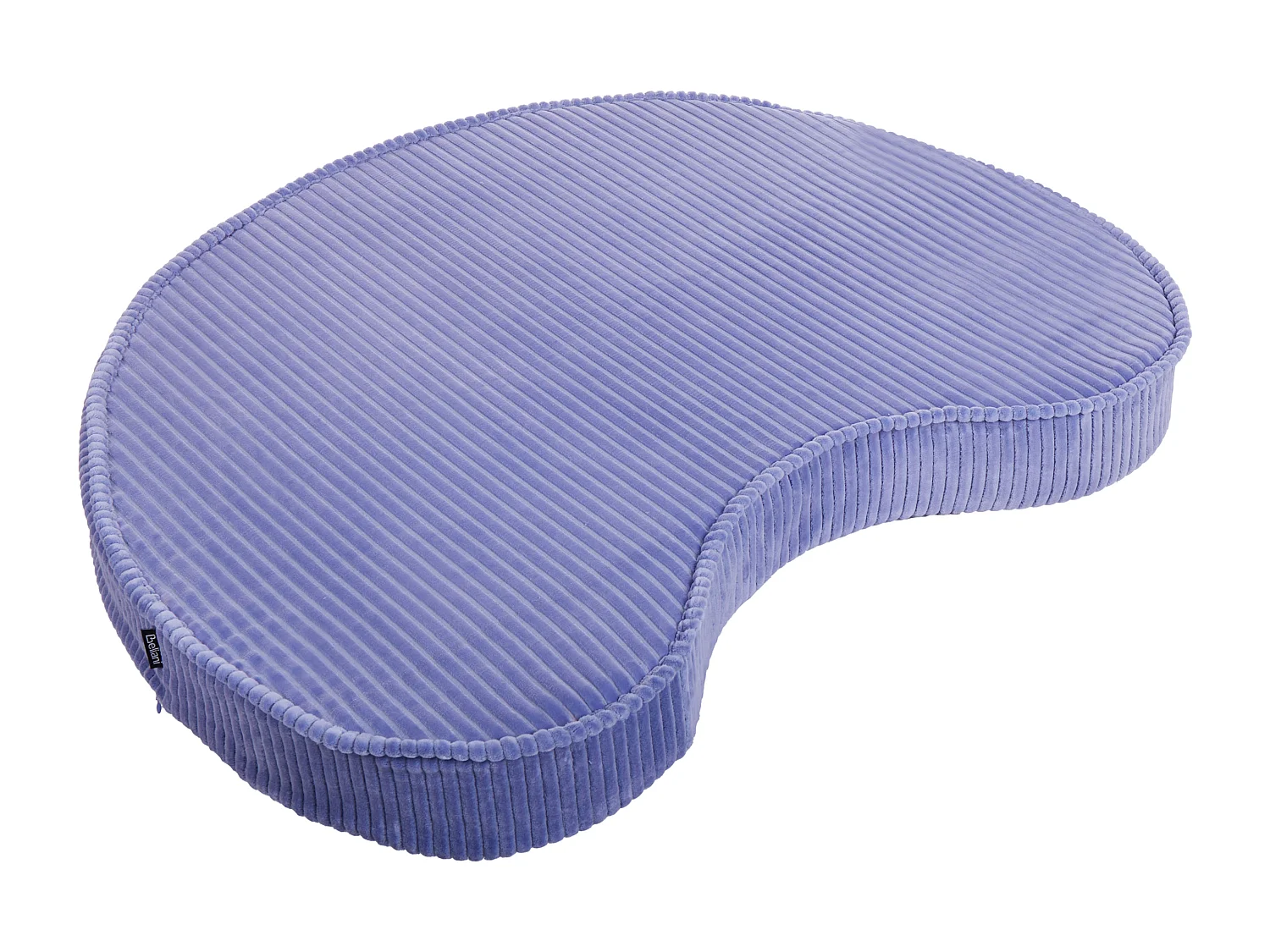 Pouf NILI Samtstoff Hellviolett 90/40 cm 75/25 cm 10 cm
