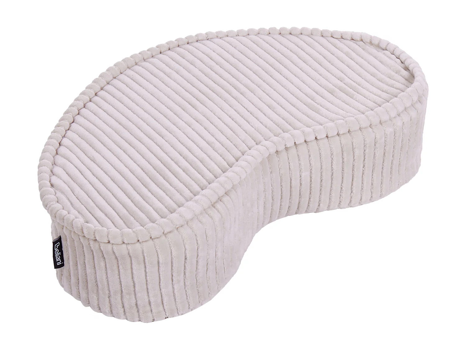 Pouf NILI Samtstoff Hellviolett 90/40 cm 75/25 cm 10 cm