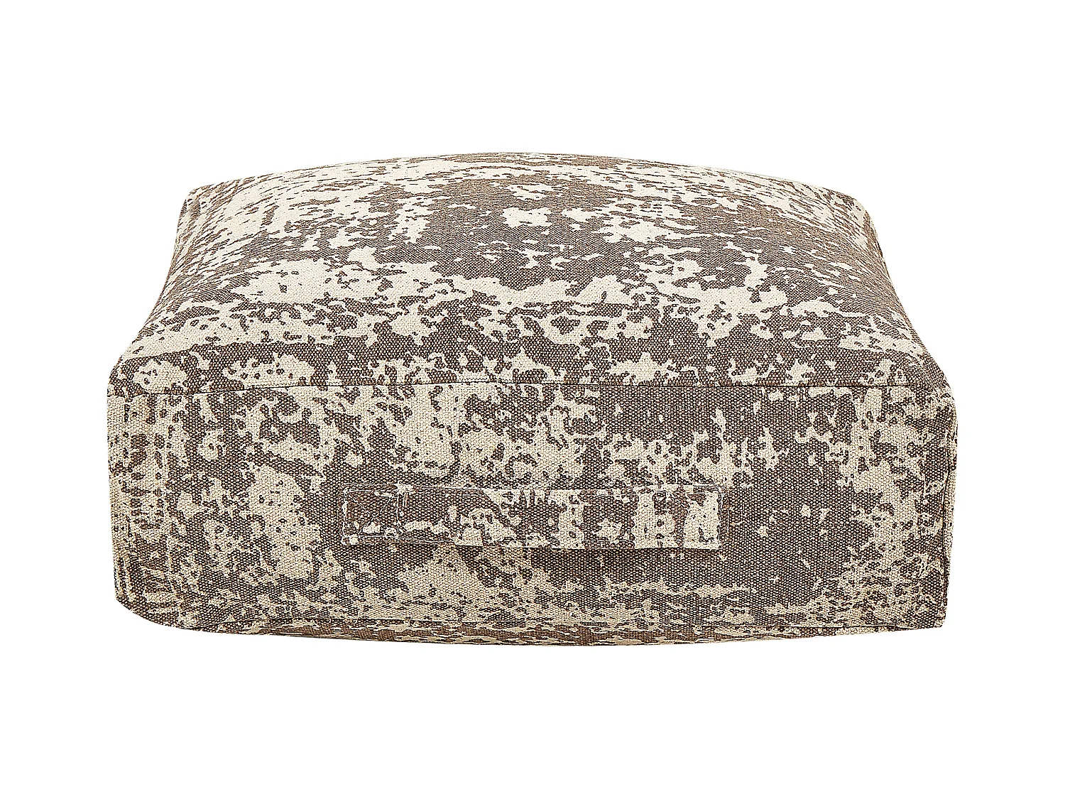 Poef SHASA Katoen Beige 50 cm 50 cm 20 cm