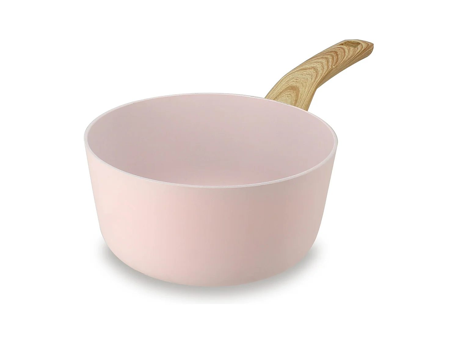Menastyl - Casserole Colorama 18cm En Aluminium Recycle Rose Induction