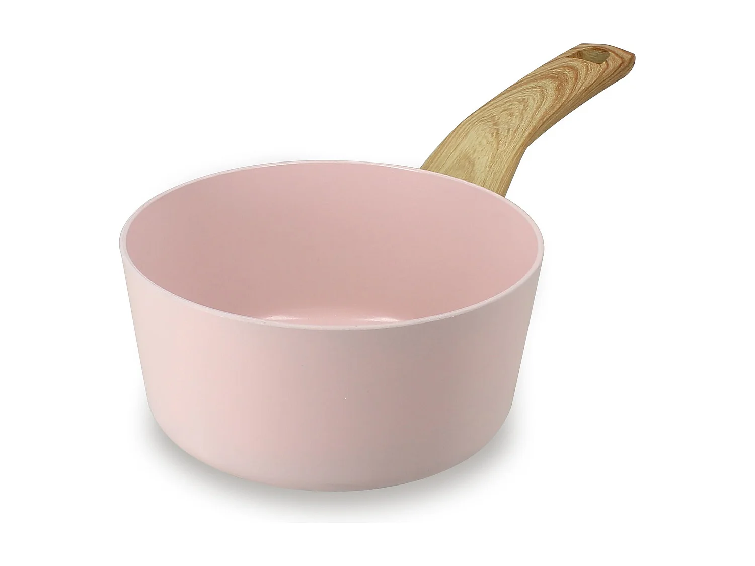 Menastyl - Casserole Colorama 16cm En Aluminium Recycle Rose Induction