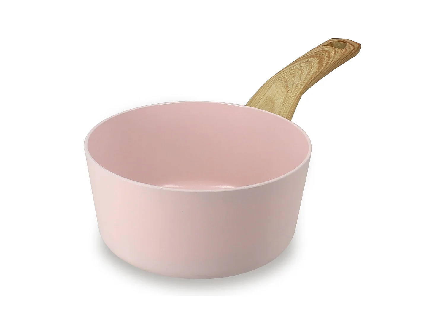 Menastyl - Casserole Colorama 16cm En Aluminium Recycle Rose Induction