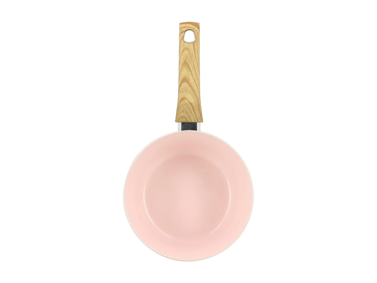 Menastyl - Casserole Colorama 20cm En Aluminium Recycle Rose Induction