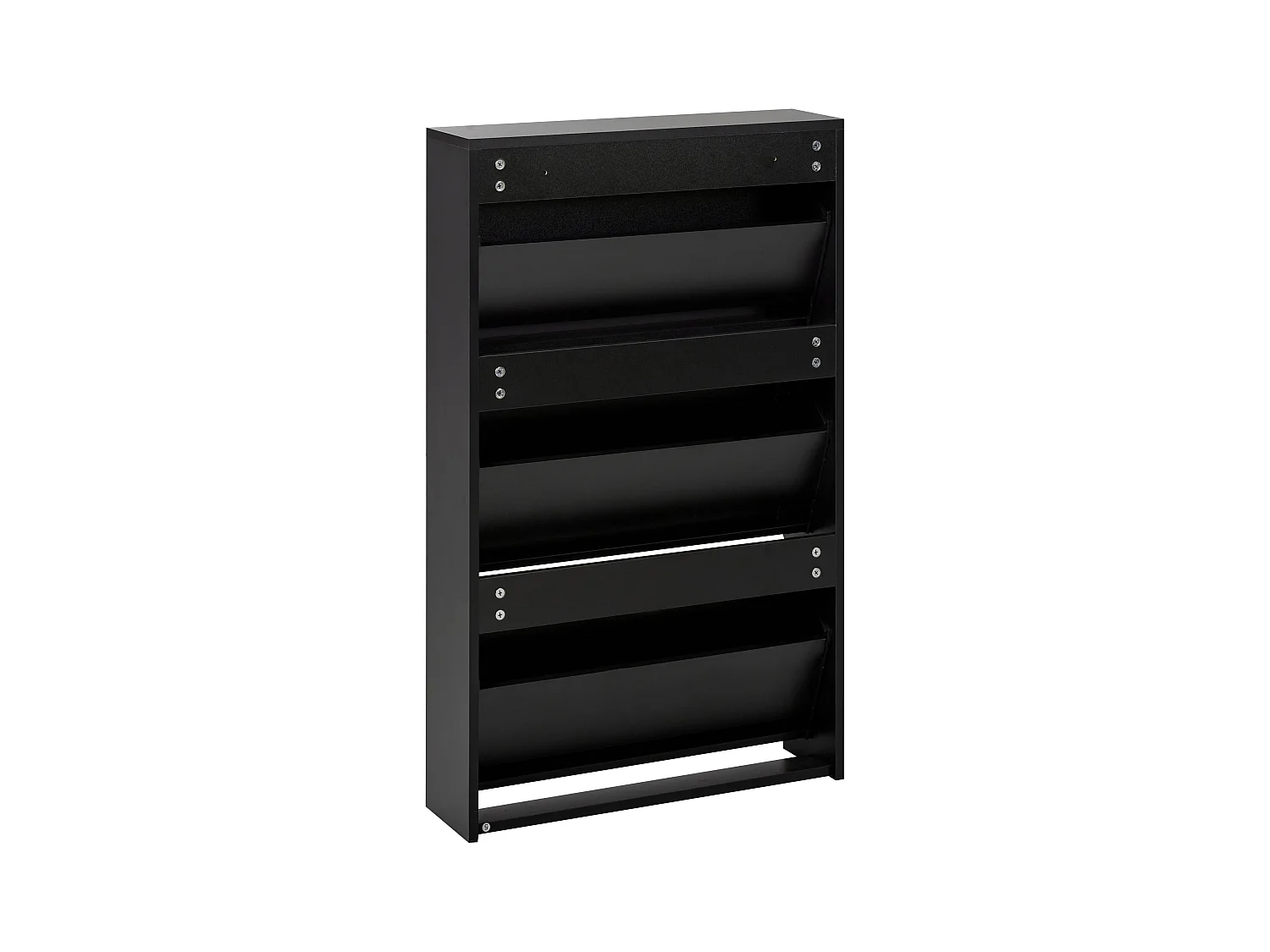 Schoenenkast MIDFIELD Spiegelend zilver