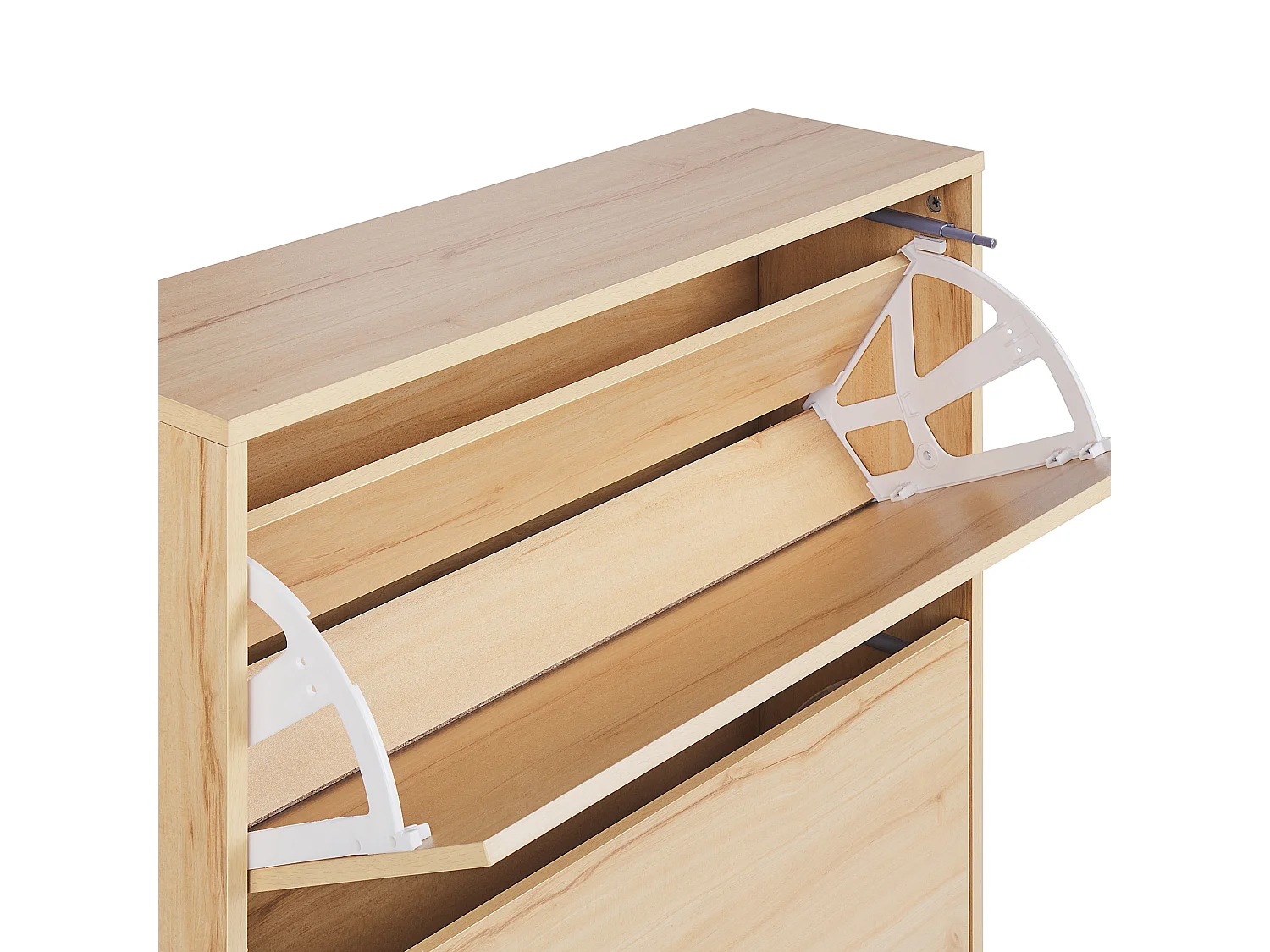 Meuble à chaussures NORRIS Marron clair