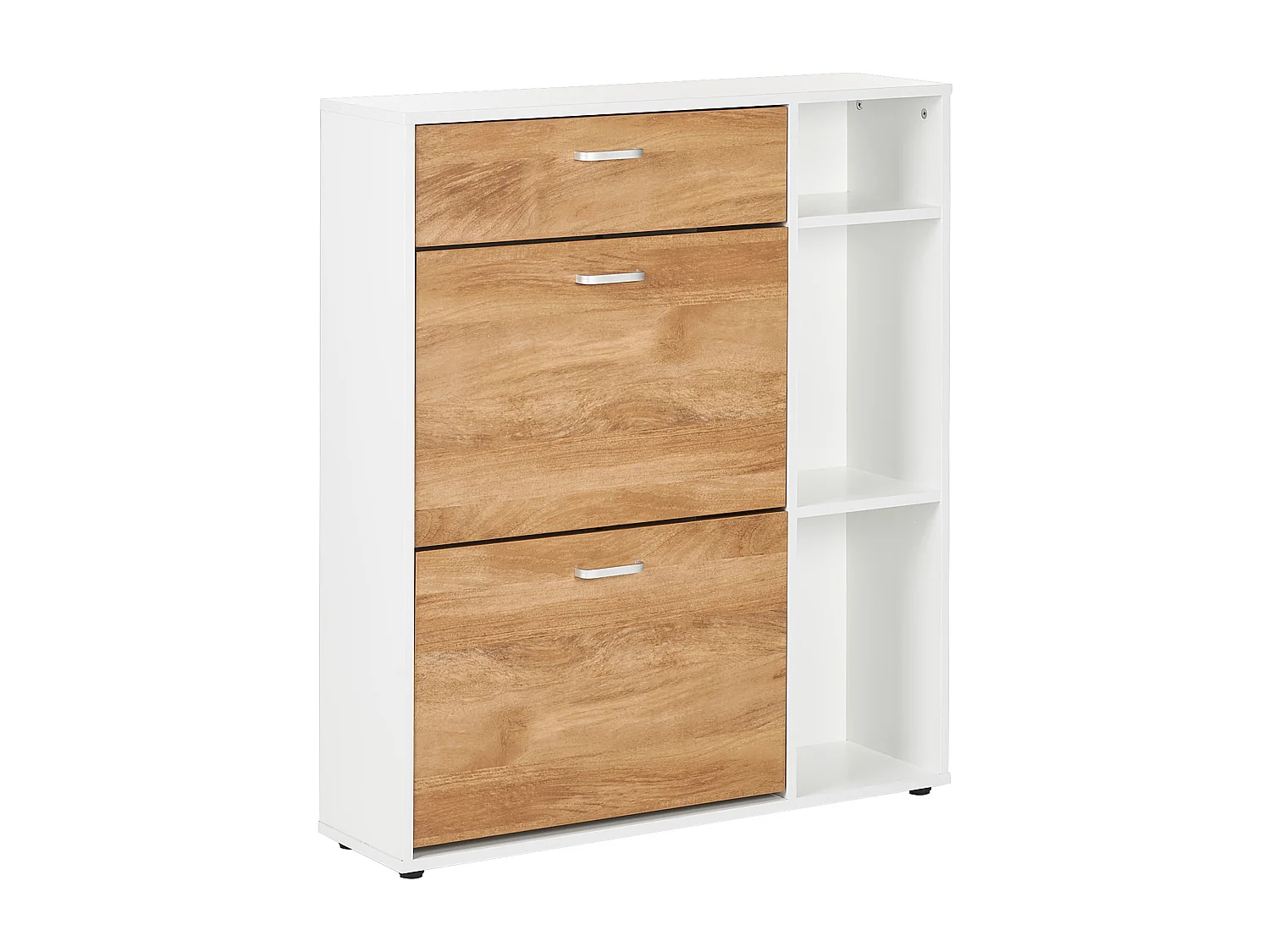 Scarpiera MACKAY Marrone chiaro/ Bianco