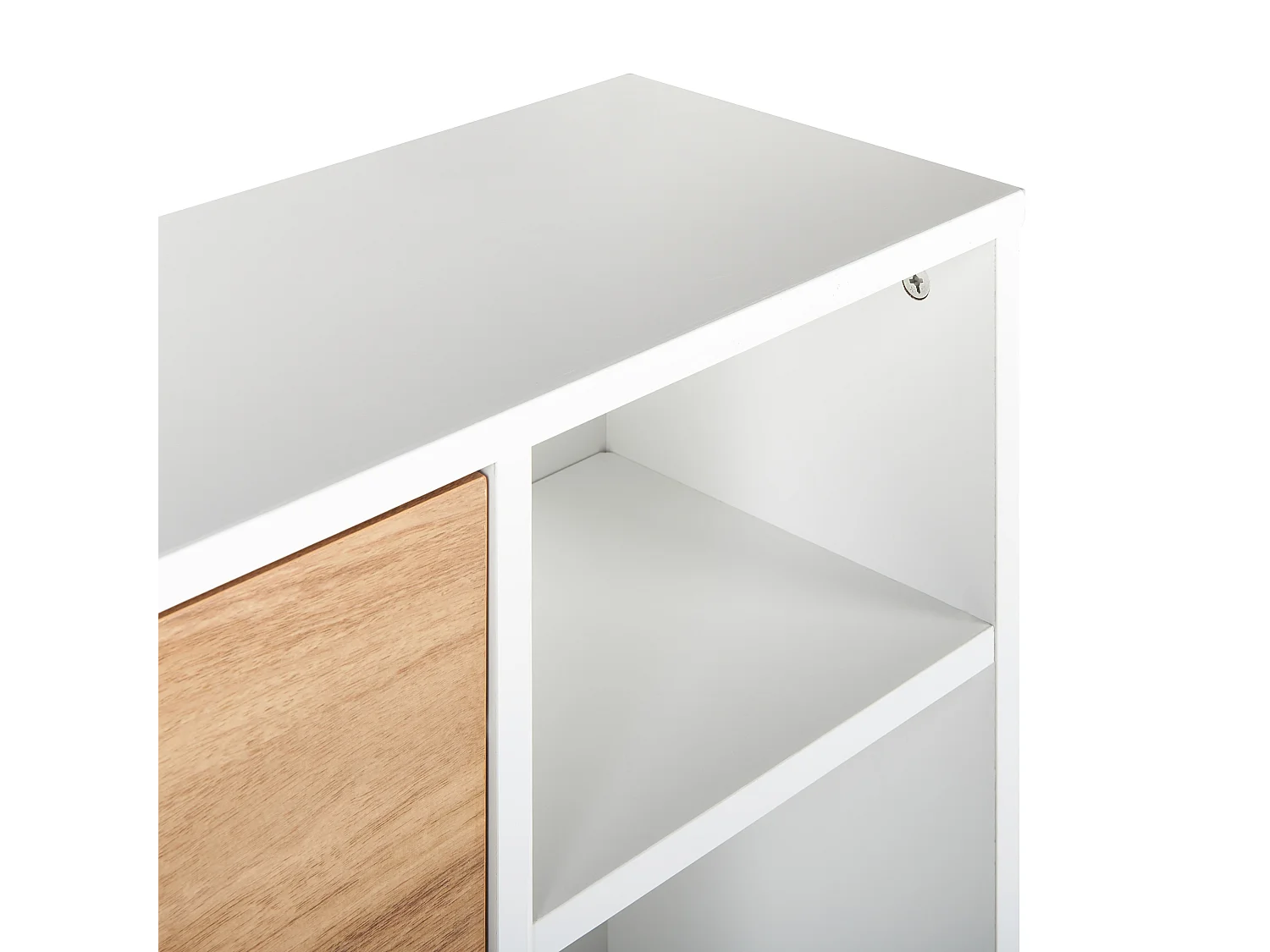 Scarpiera MACKAY Marrone chiaro/ Bianco