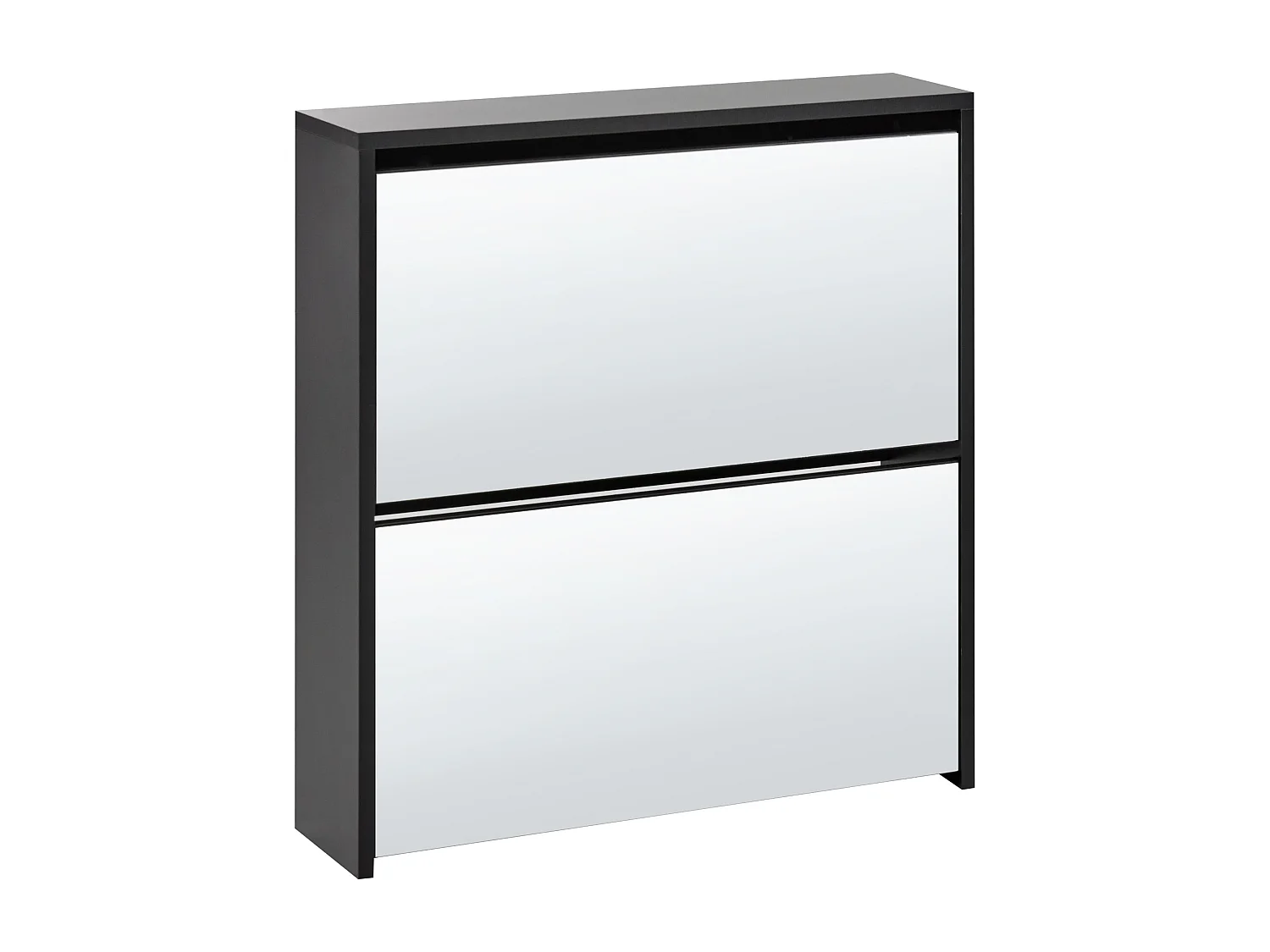 Meuble à chaussures MIDFIELD avec rangement Noir