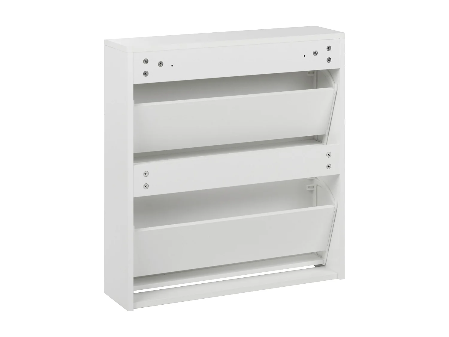 Schuhschrank MIDFIELD Silber verspiegelt