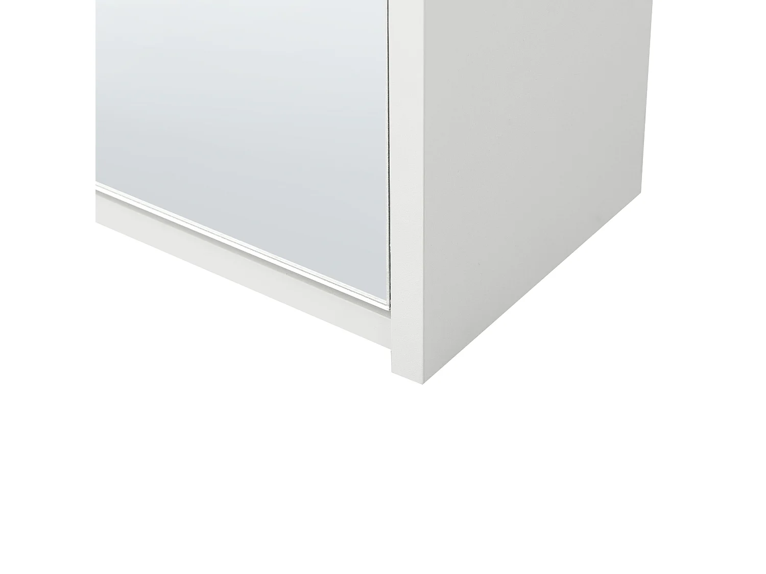 Meuble à chaussures MIDFIELD avec rangement Blanc