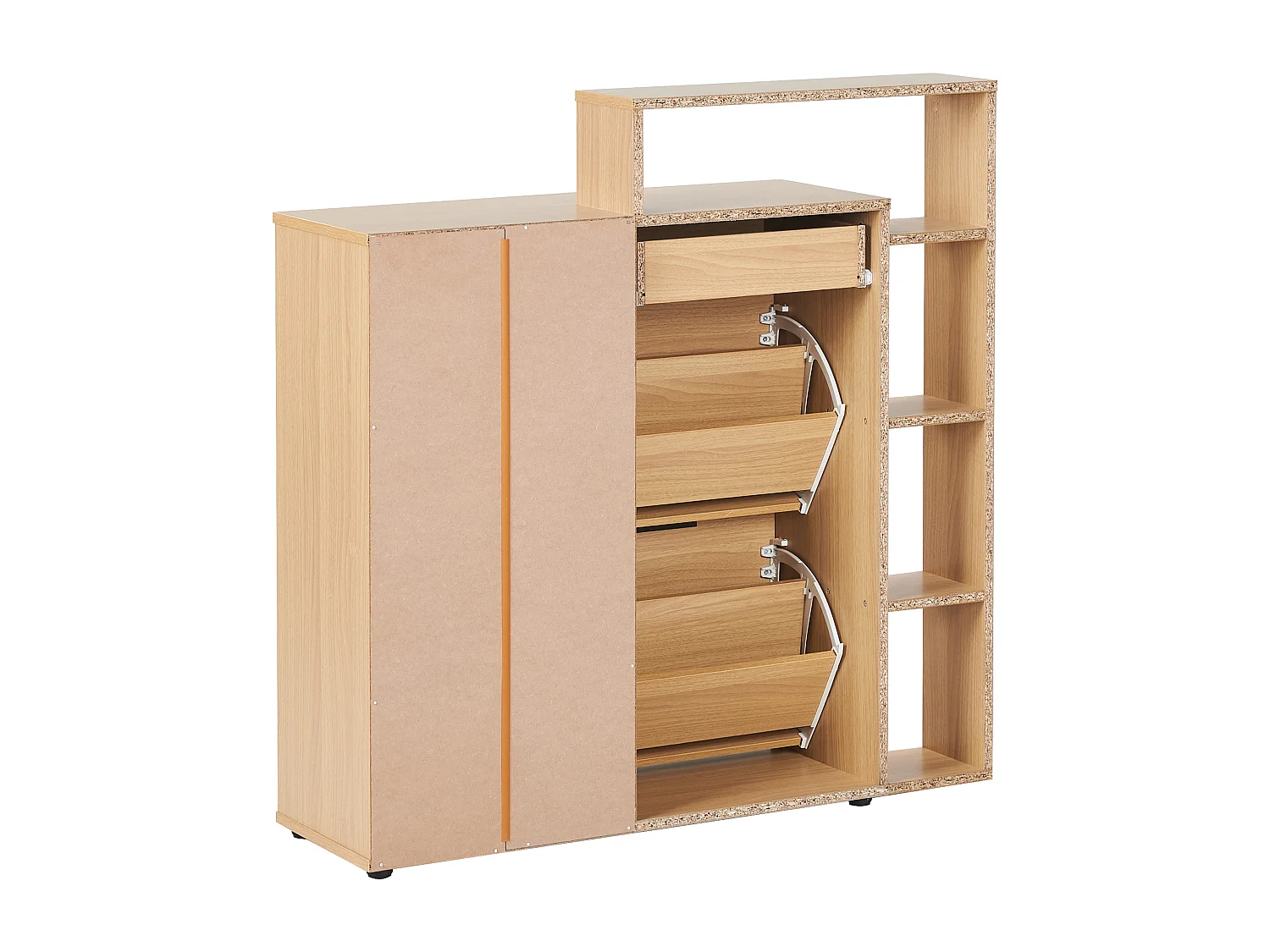 Schuhschrank MIRANI Hellbraun