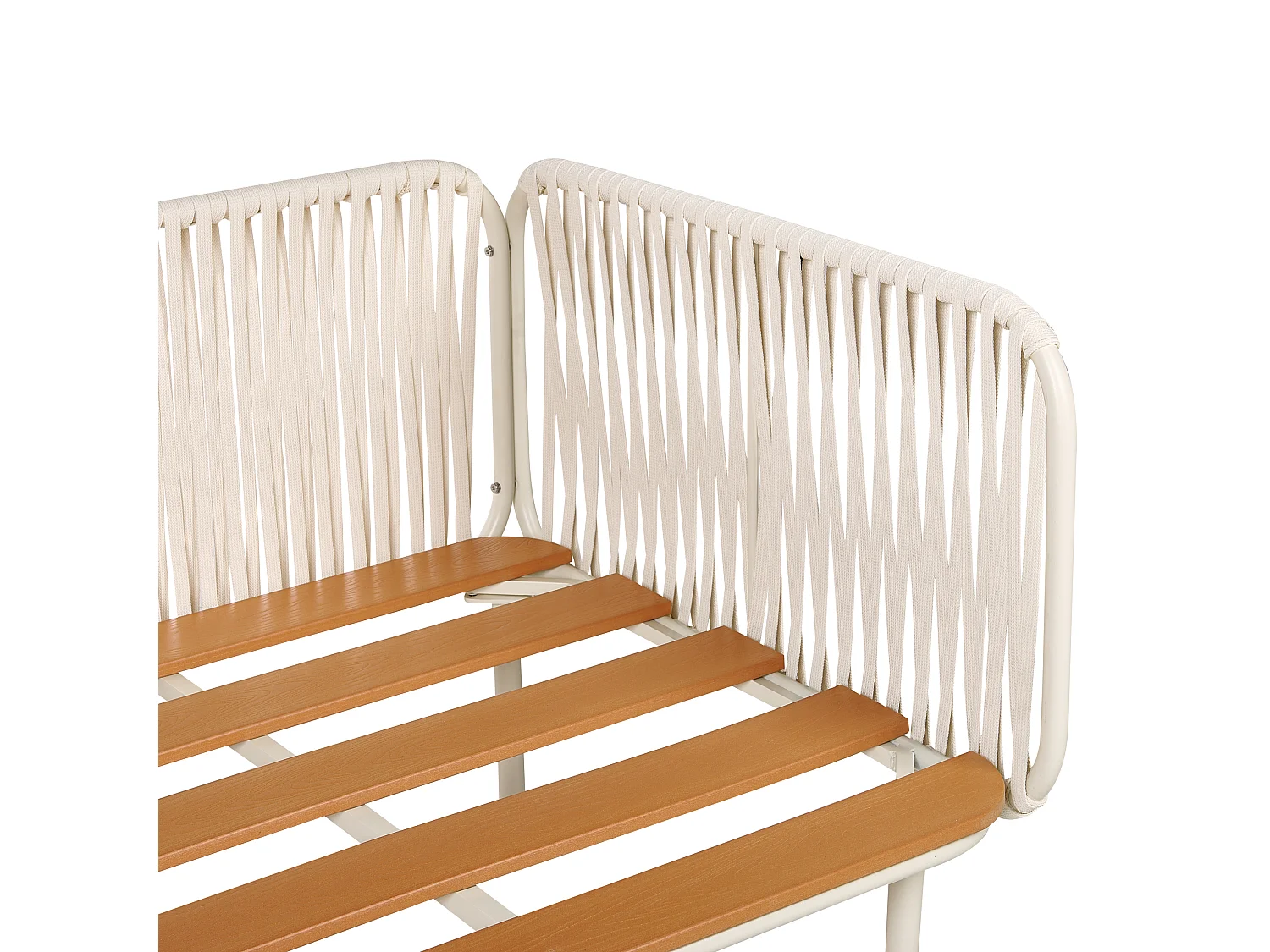 Sofa ogrodowa dla 3 osób SENISE Metal Szary