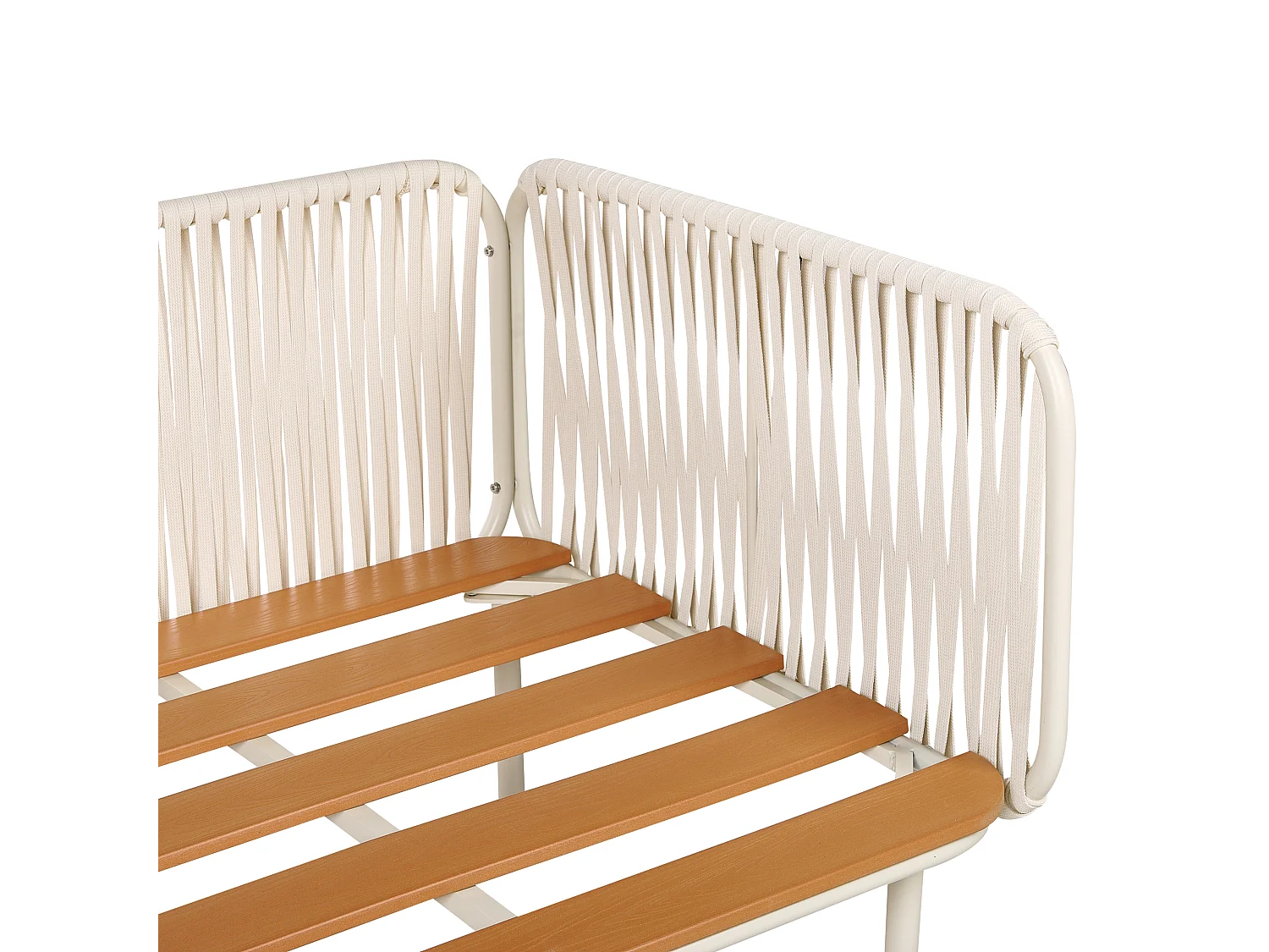 Driezitsbank Metaal Grijs SENISE