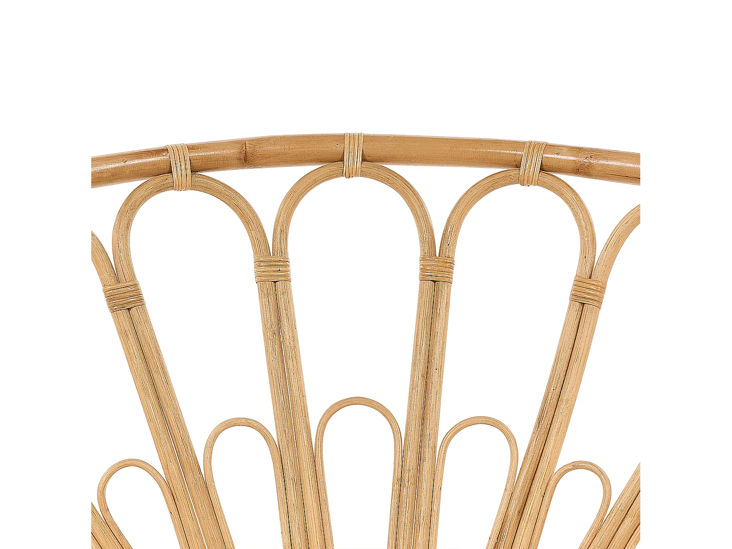 Lot de 2 lits de jardin ROSSANO Rotin Naturel