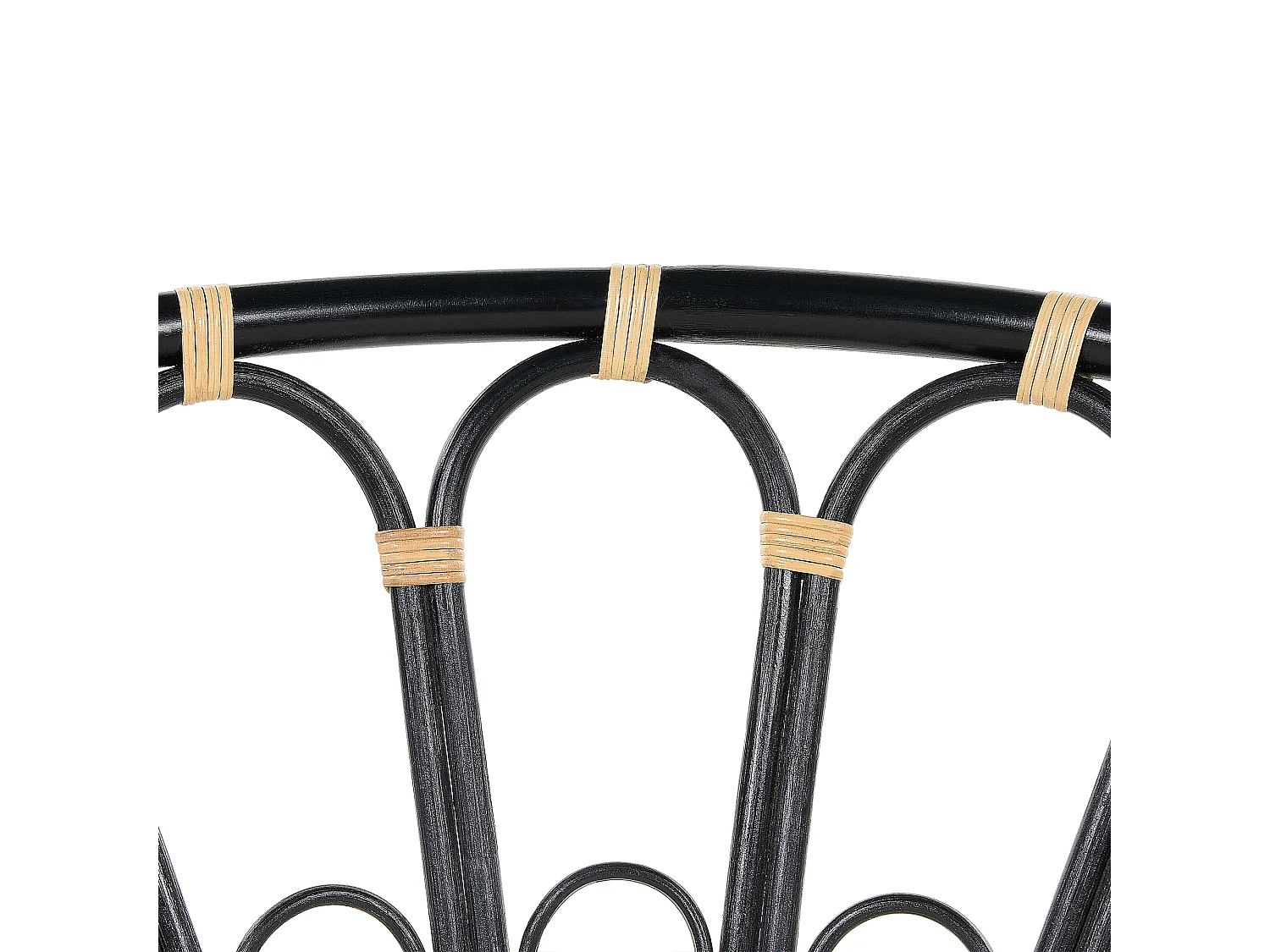 Sonneninsel ROSSANO Rattan Schwarz